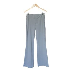 Halara Flex High Waisted Slight Flare Work Pants in Putty Gray - Size M Regular